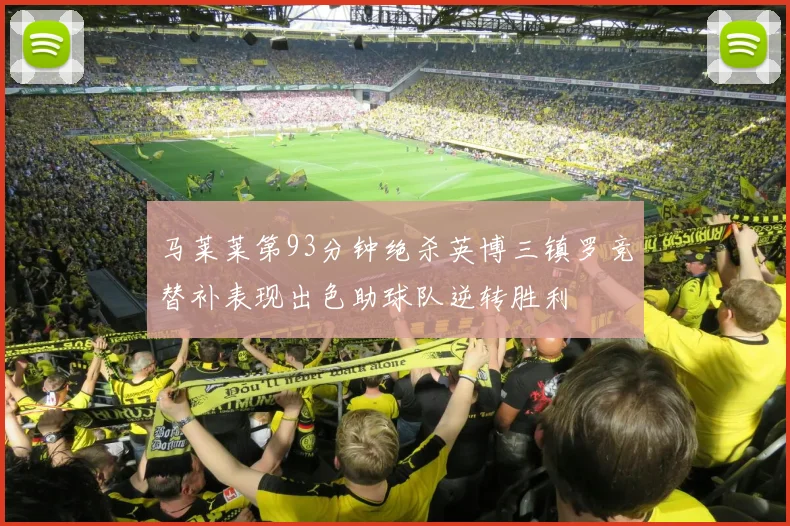 马莱莱第93分钟绝杀英博三镇罗竞替补表现出色助球队逆转胜利